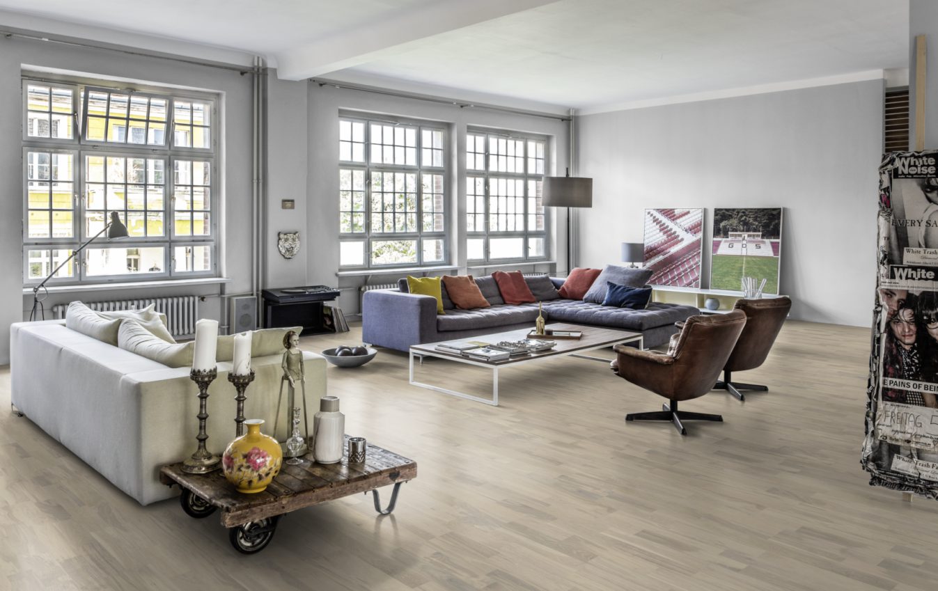 Паркетная доска Kahrs Люмен Дуб Вэйпор Vapor 152N7BEKB4KW240 Lively 2423×200×15